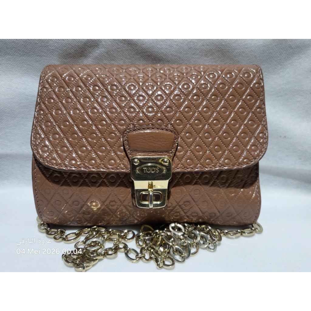 Tod Signature Flap Shoulder Bag