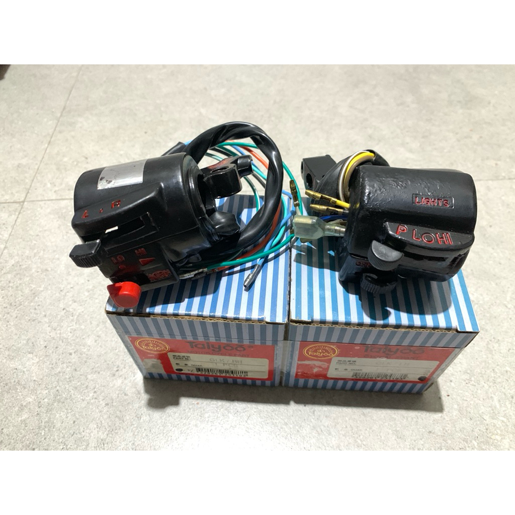 Holder Saklar Set Kanan Kiri Honda GLK GL100 GL125 GL 100 125 NO
