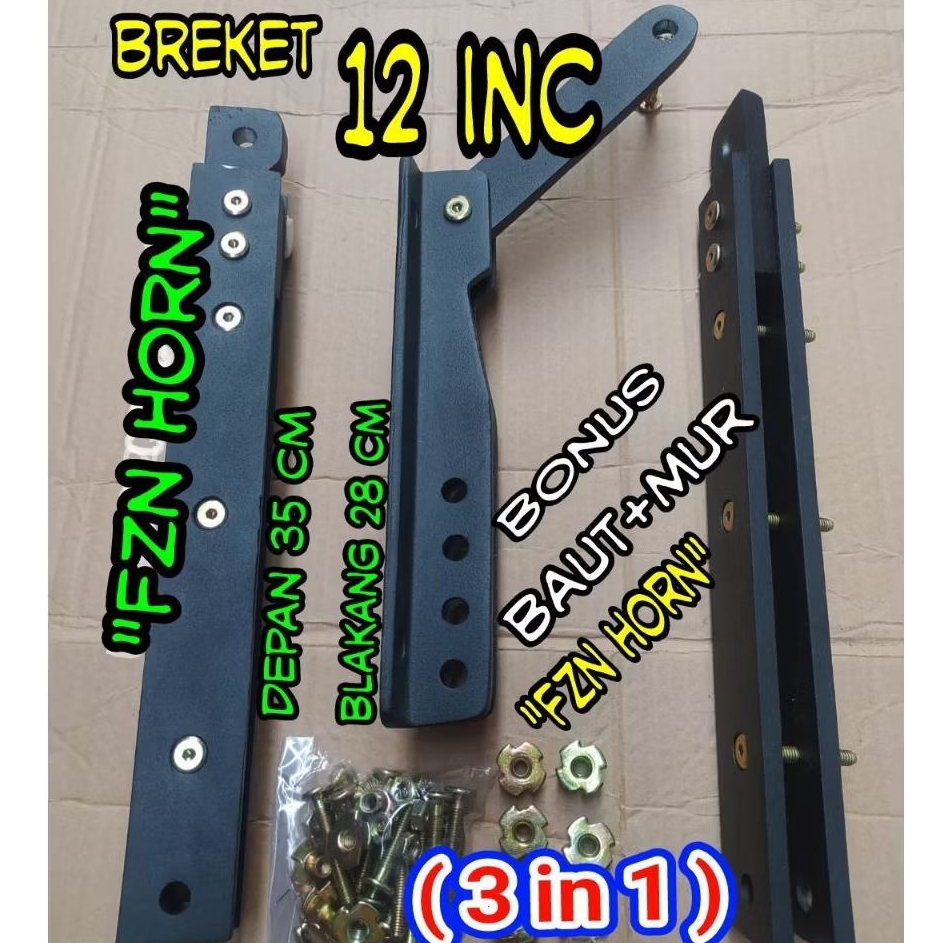 Bracket VERA 12 inc line array Almunium - Horn twiter tweter speaker driver