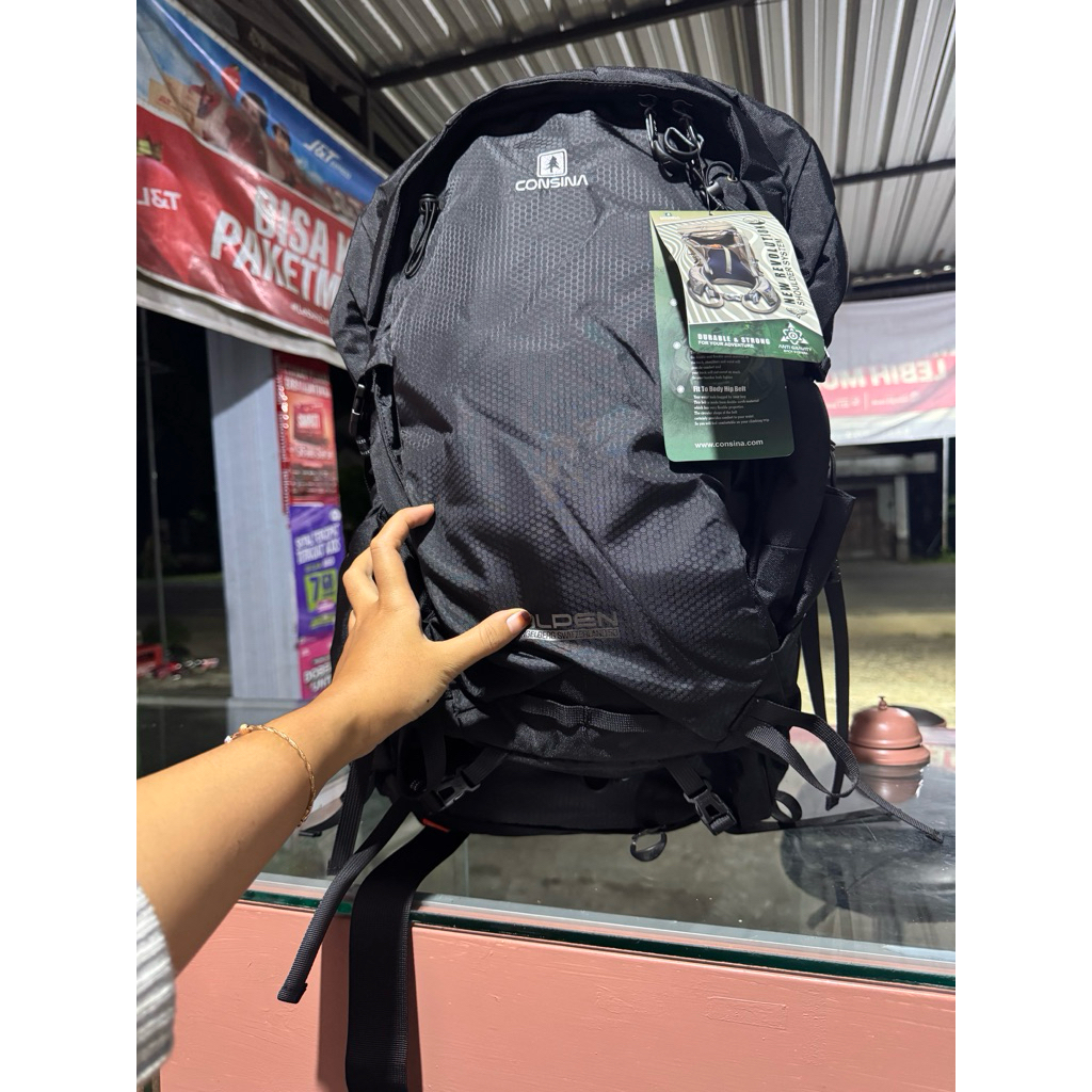 Carrier Consina Alpen 50 Anti gravity Barang Baru Original