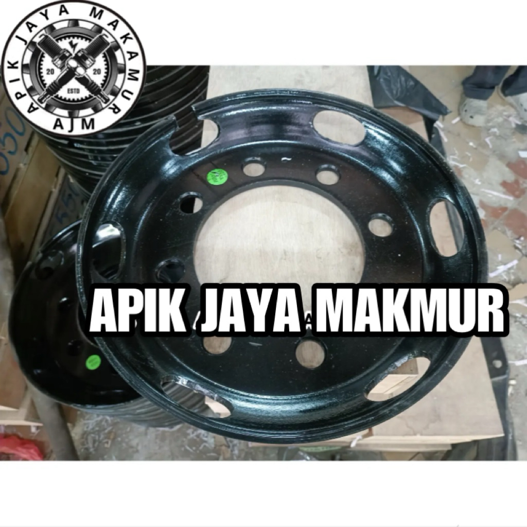 TOPI VELG VELK PELAK HINO LOHAN / FUSO / NISSAN LUBANG 8 750 X RING 20 TEBAL 14Mm