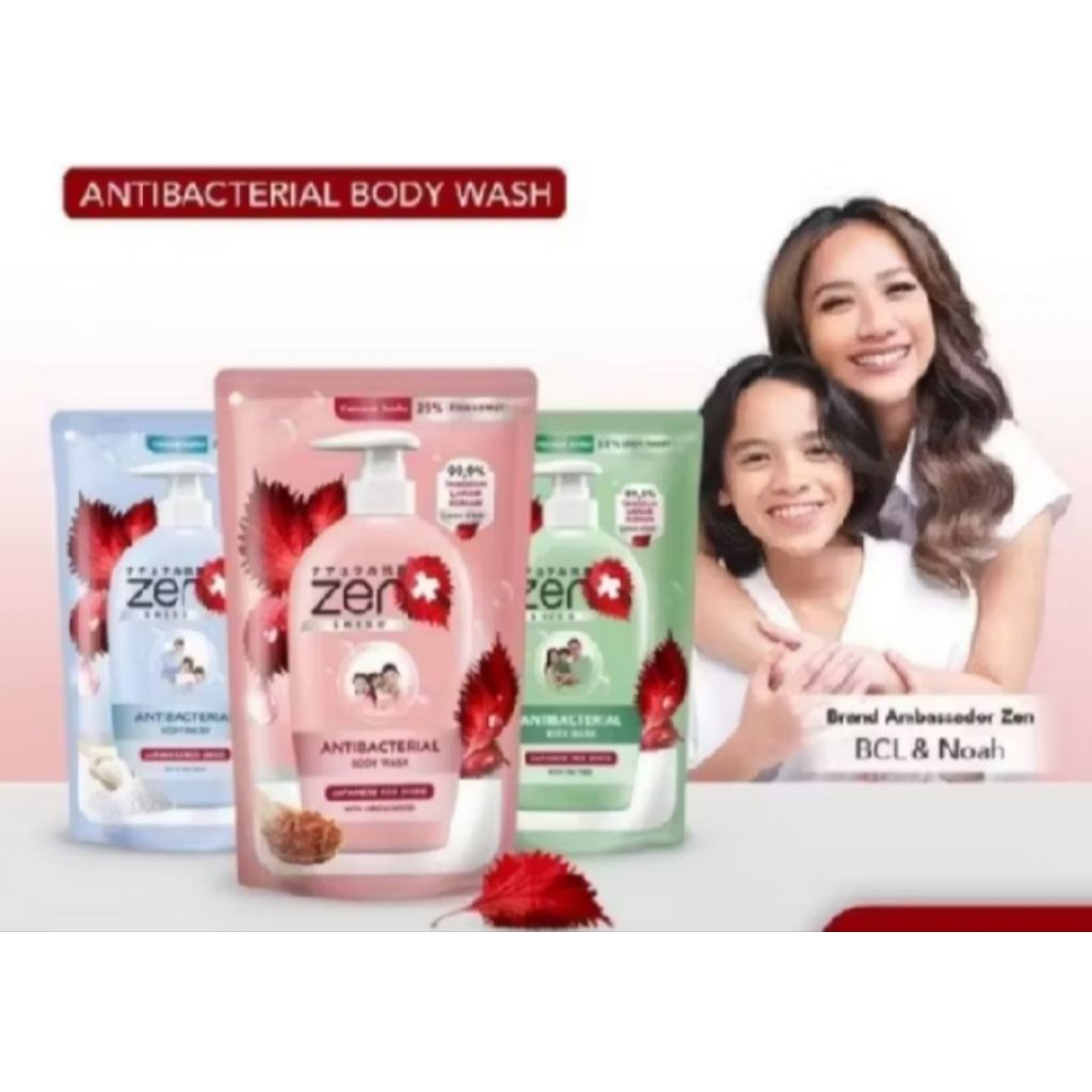 Zen sabun mandi cair refill 800ml
