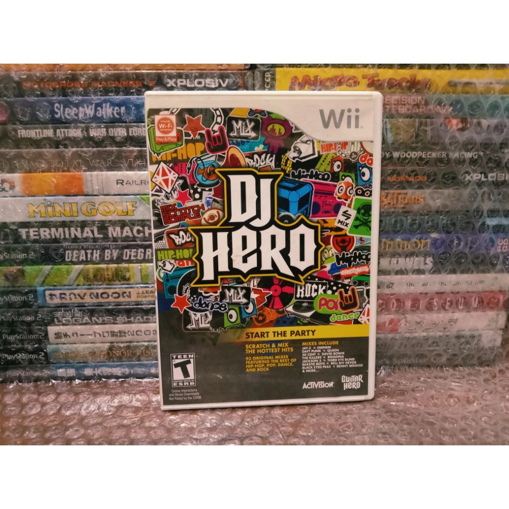 Game Nintendo Wii Original DJ Hero US