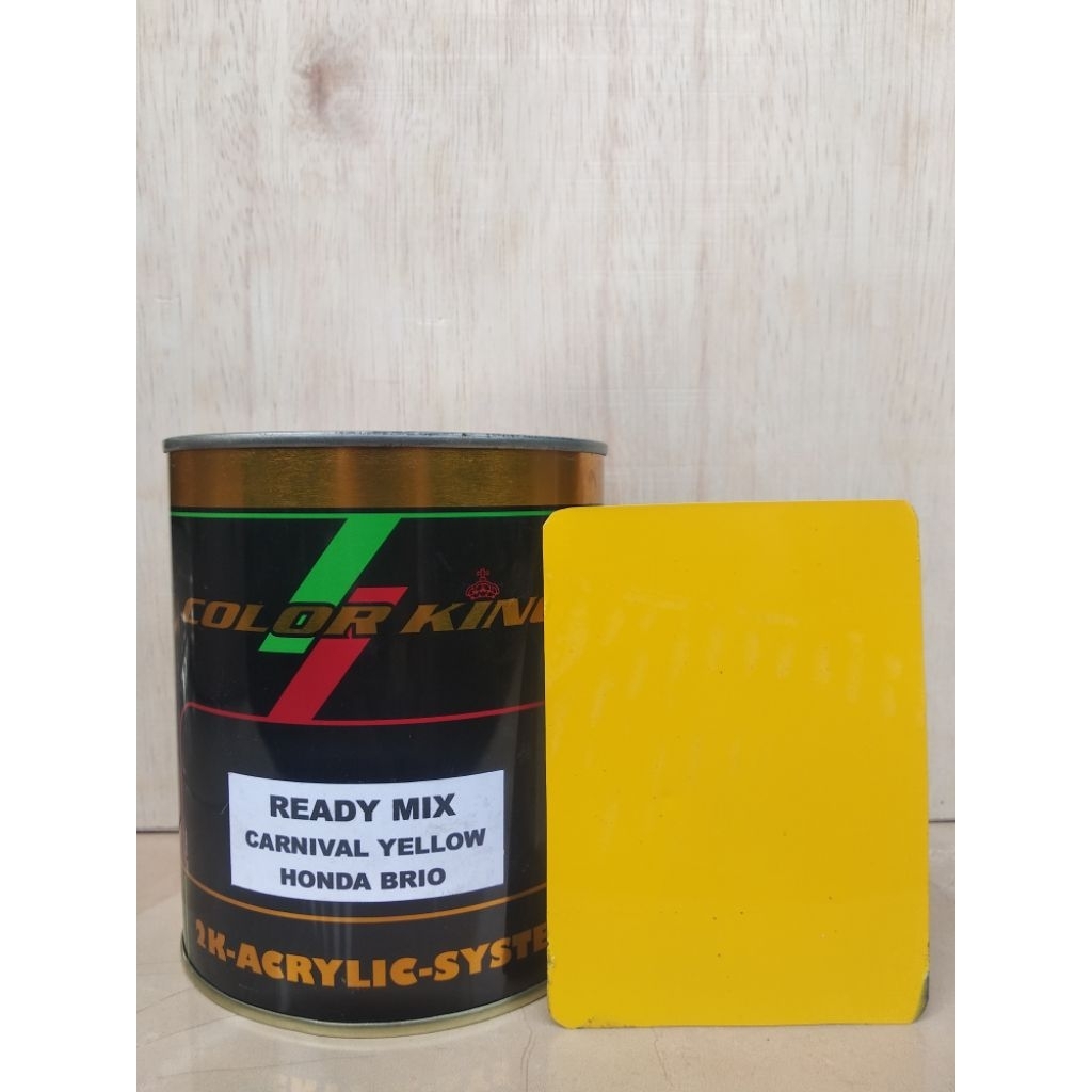 Cat ready mix Honda Brio Carnival Yellow