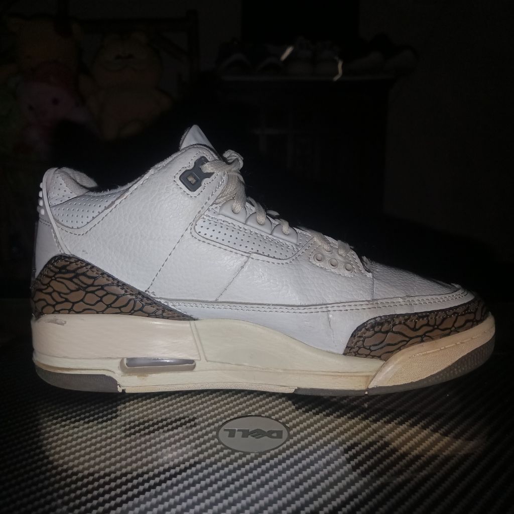 nike air jordan retro 3 mocha size 37.5