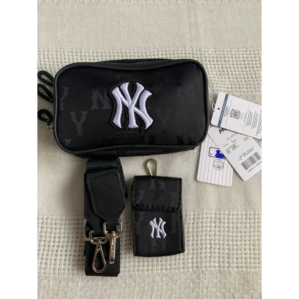 MLB New York Yankees Crossbody Bag Black