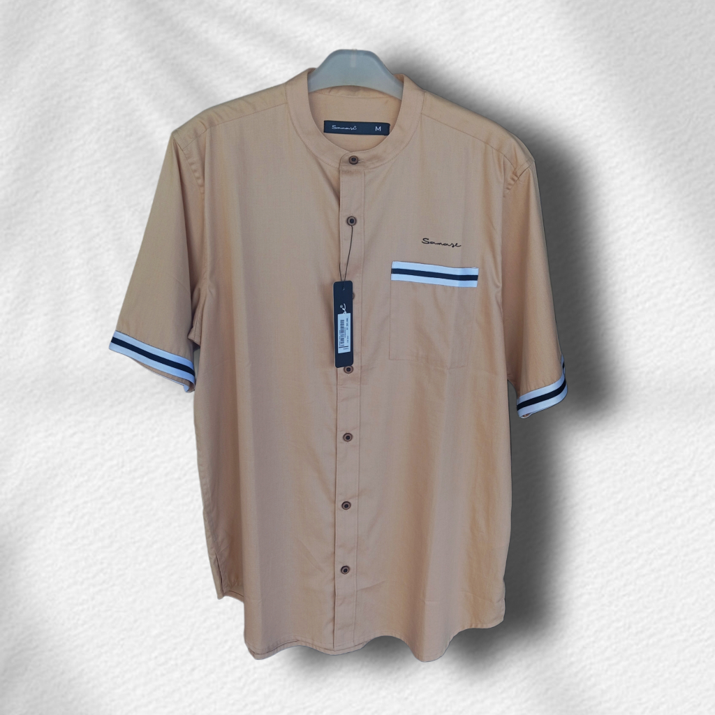 [OBRAL] Kemko Lengan Pendek & 3/4 Samase Premium Quality - Twill & Linen Premium