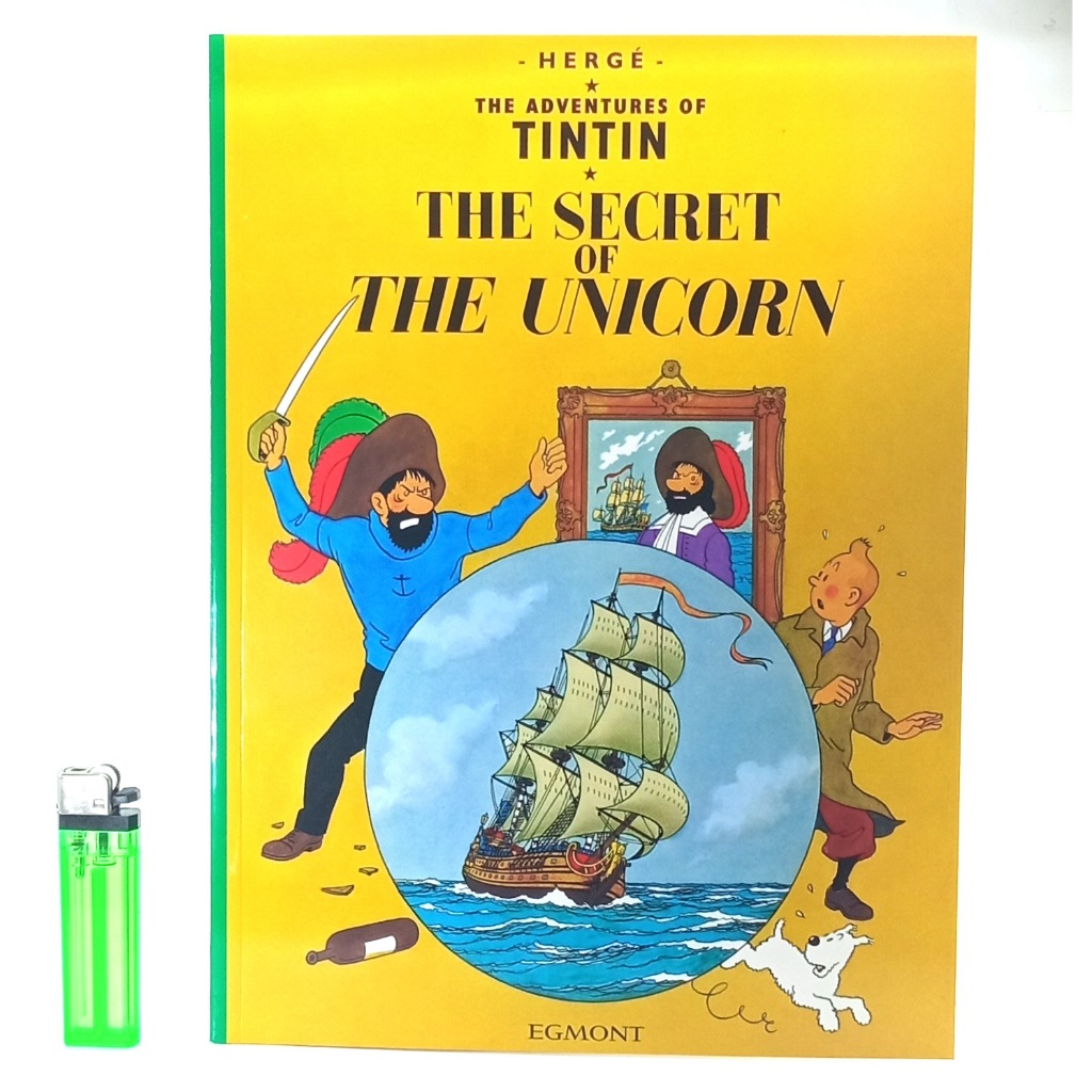 Komik Egmont Tintin The Secret Of The Unicorn Rahasia Kapal Unicorn Format Lebar Bahasa Inggris Orig