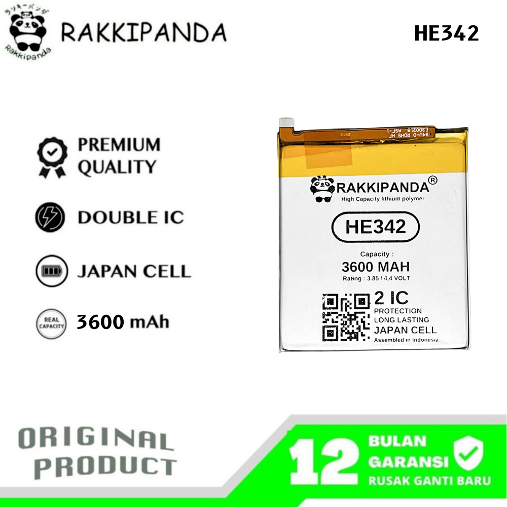 RakkiPanda - HE342 Nokia 5.1 Plus X5 / Nokia 6.1 Plus X6 Batre Batrai Baterai