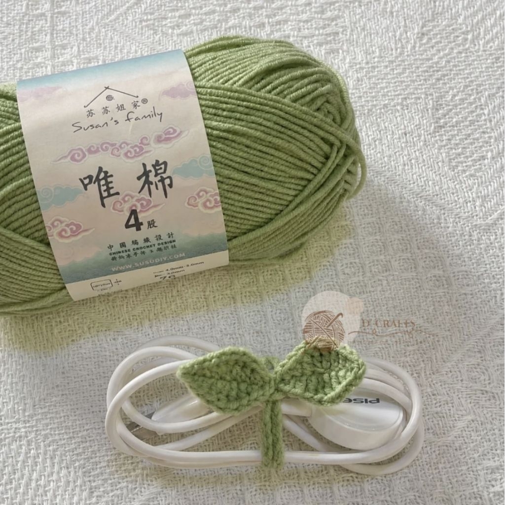 Crochet cable tie | Tali pengikat kabel | Bisa cutom sesuai karakter yang diinginkan-cocok untuk had