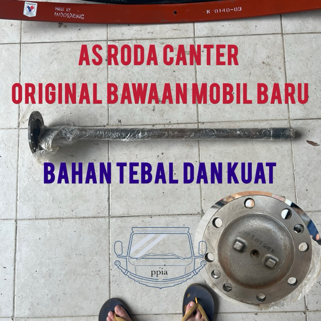 As Roda Canter Original Bawaan Mobil / Axle Shaft Canter Ps 125 Ori / As Roda Ps125 Original Bawaan 