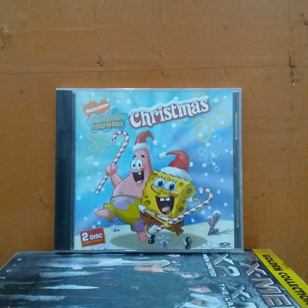 VCD ORIGINAL FILM SPONGEBOB - CHRISTMAS ISI 2 DISC