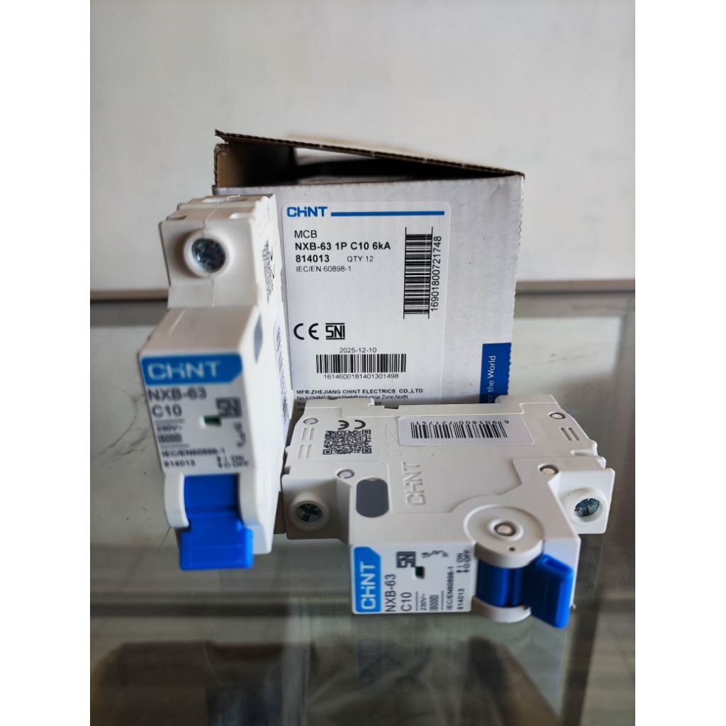 MCB CHINT NXB-63 1P C10 6kA