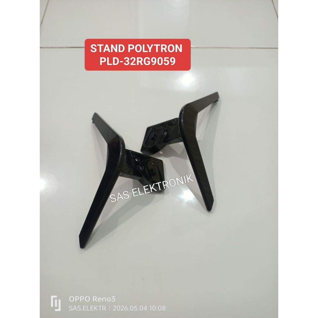 STAND BRACKET KAKI PEDESTAL DUDUKAN TV LED POLYTRON 32 INCH PLD32RG9059 PLD-32RG9059