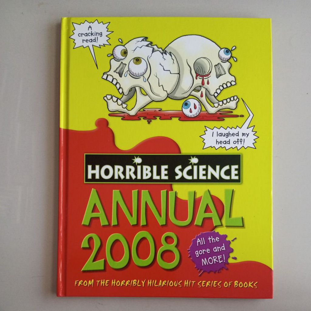 BUKU HORRIBLE SCIENCE ANNUAL 2008