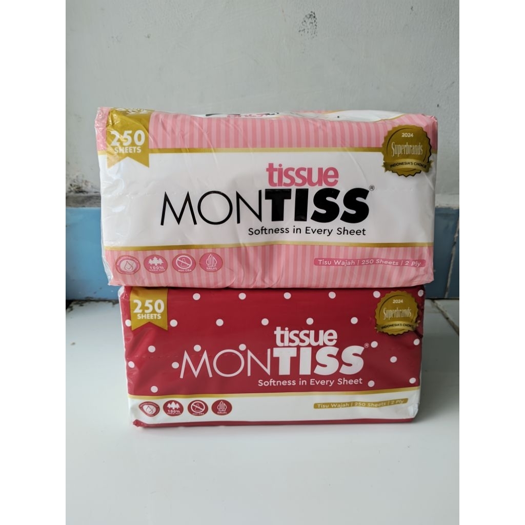 Tisue montis 250 shets