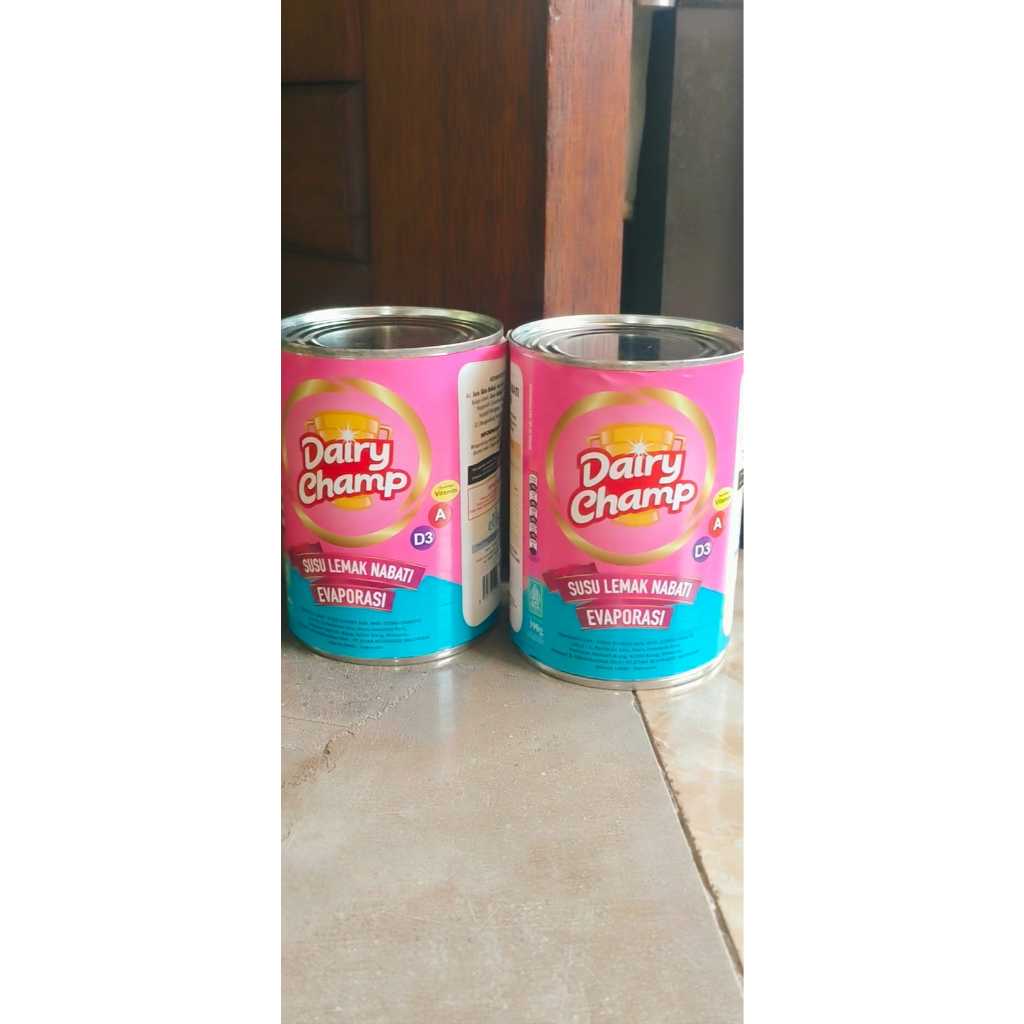 susu evaporasi dairy champ 1 dus karton