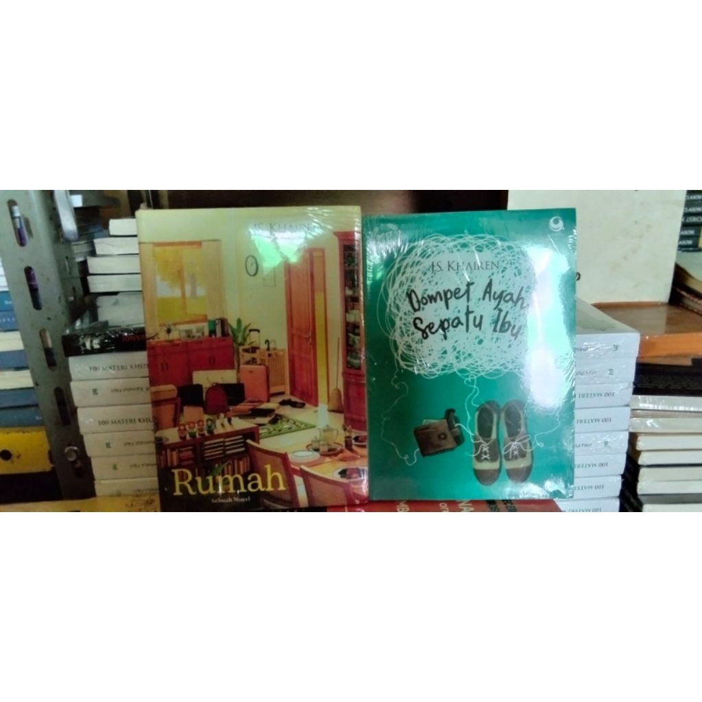 paket 2 buku, Js khairen rumah+ Js khairen dompet ayah sepatu ibu