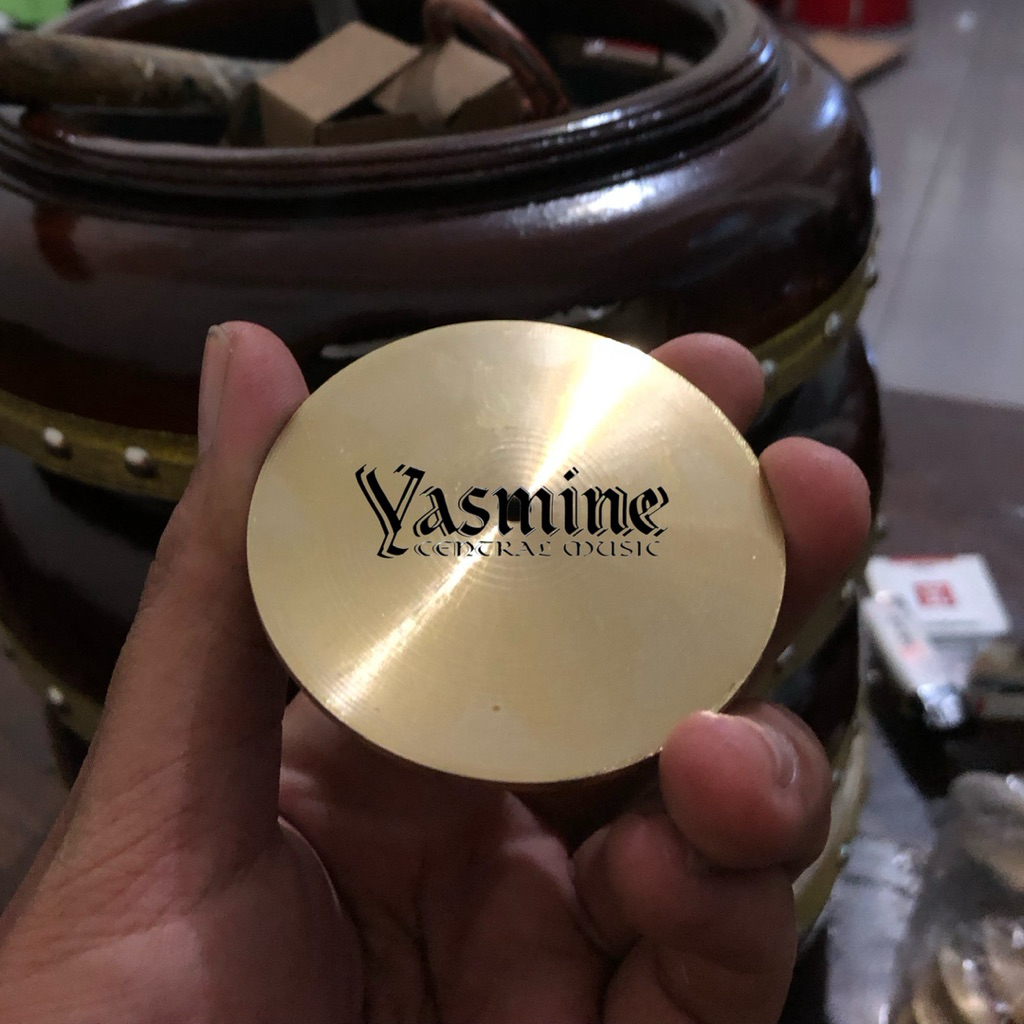 KRICIK KUNINGAN TEBAL UKURAN 7 CM KUPINGAN HADROH ANTI KARAT