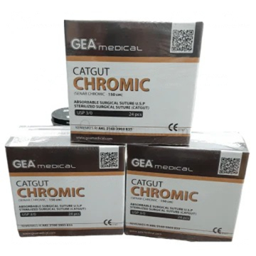 GEA Benang Catgut Chromicc Suture Kromik Catgut