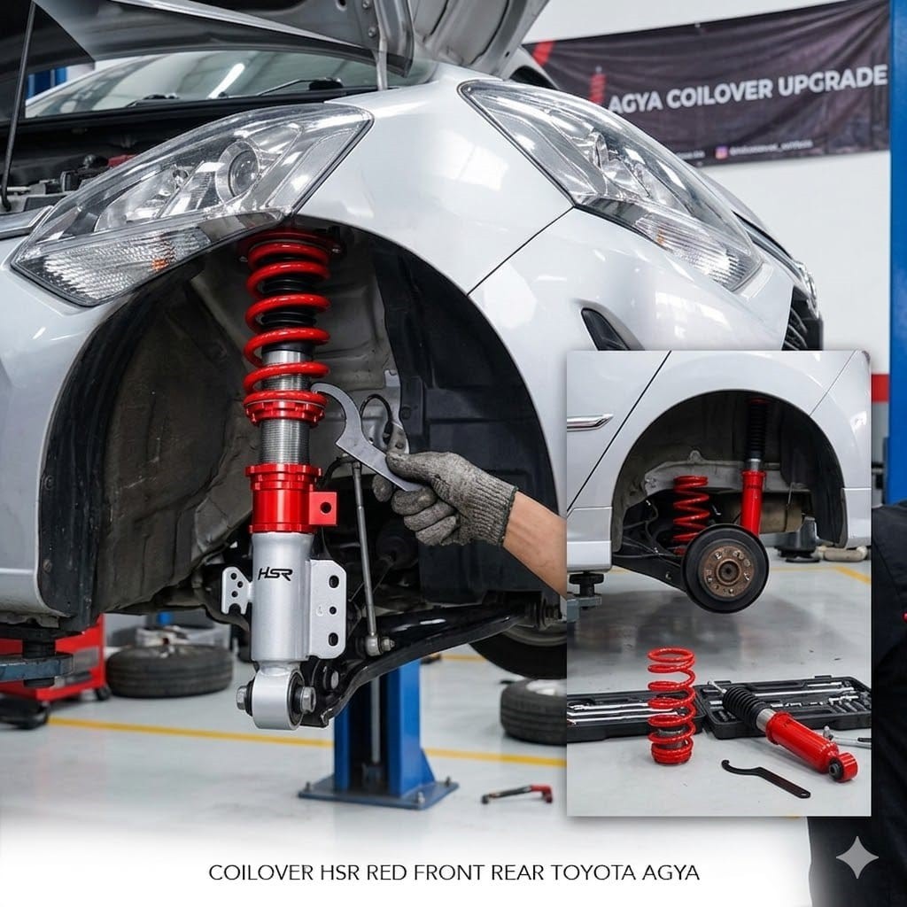 Coilover Untuk Ceper Mobil Merk Hsr Buat Mobil Agya