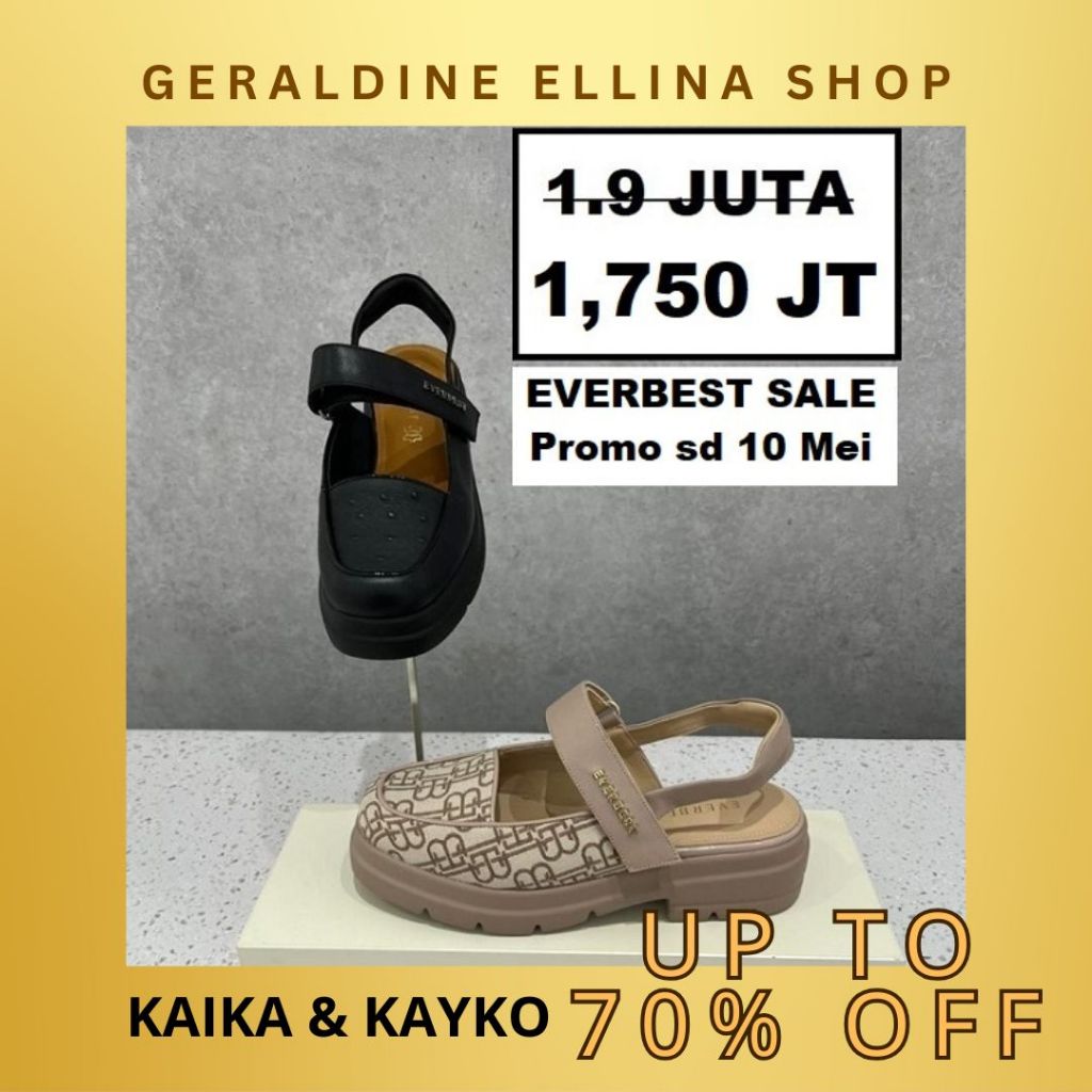 Sepatu wanita perempuan cewe cewek EVERBEST ORIGINAL 100% SERI KAYKO