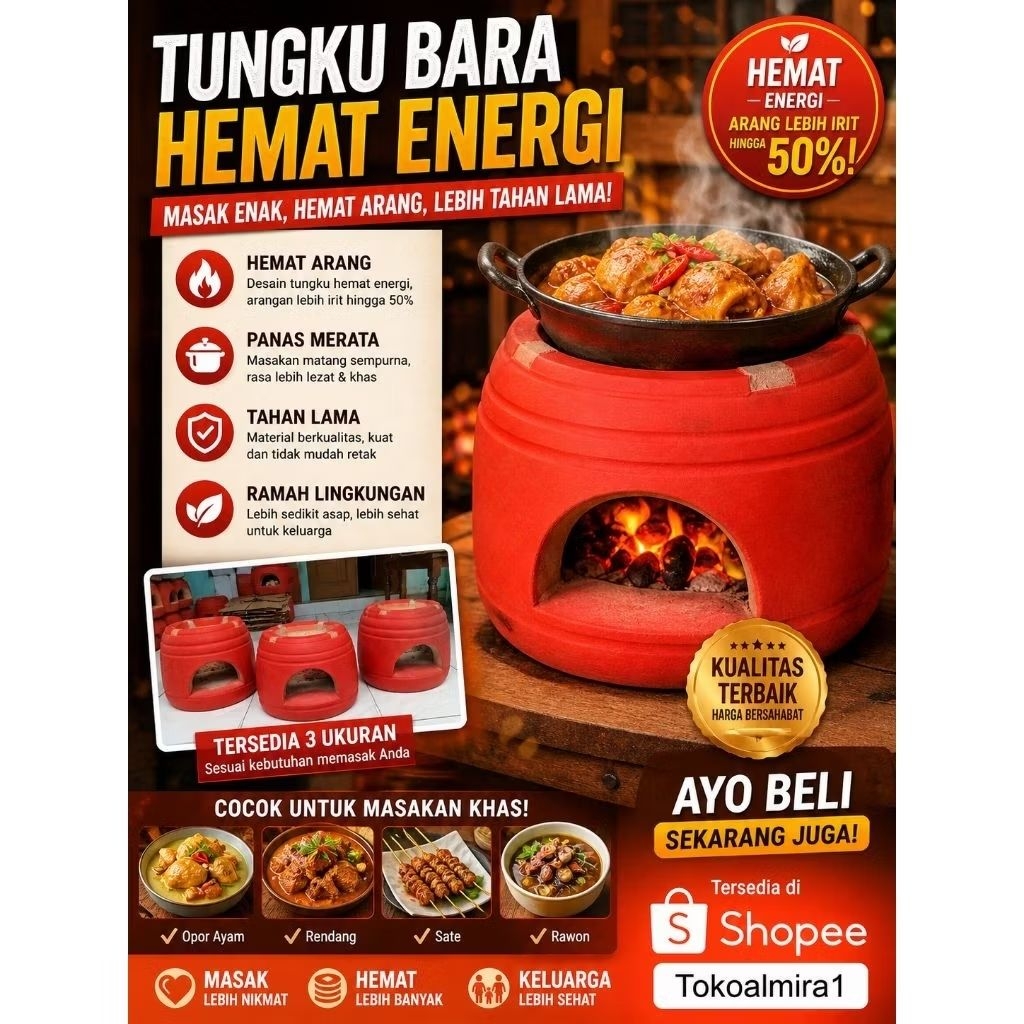 Kompor Kayu Kompor Arang