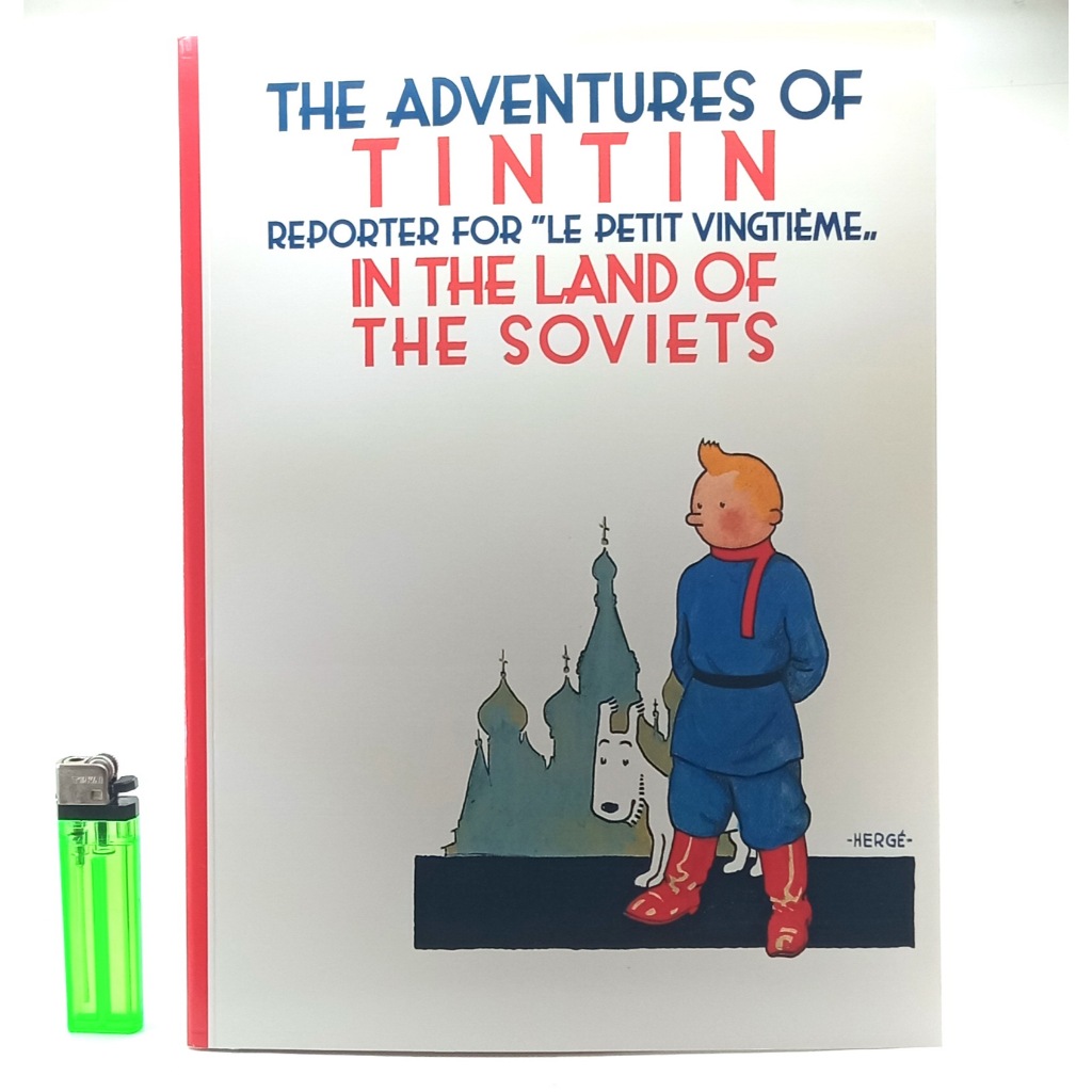 Komik Egmont Tintin In The Land Of The Soviets Tintin Di Soviet Format Lebar Bahasa Inggris Original