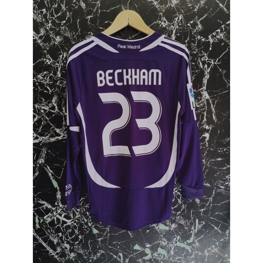 REAL MADRID 3RD 2006 BECKHAM GO SIZE M