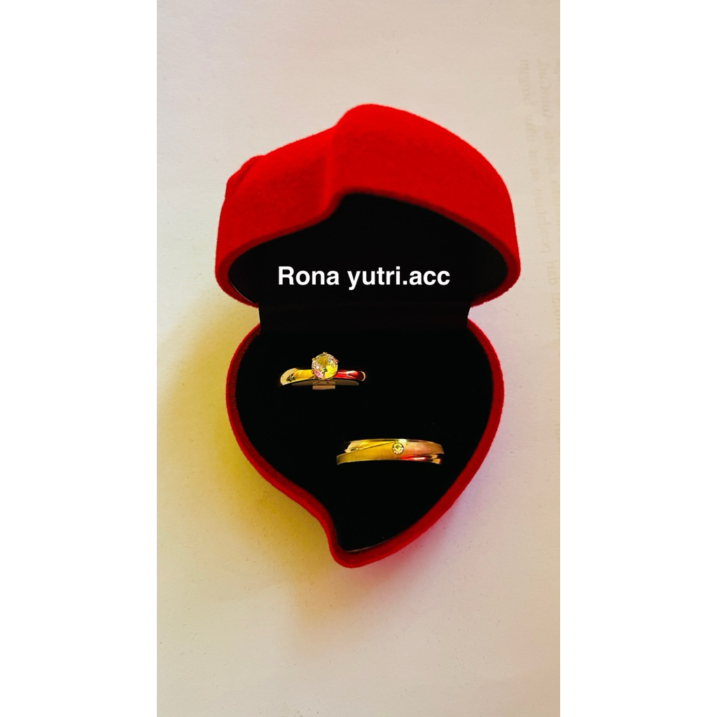 cincin couple, cincin nikah, cincin tunangan premium bergaransi