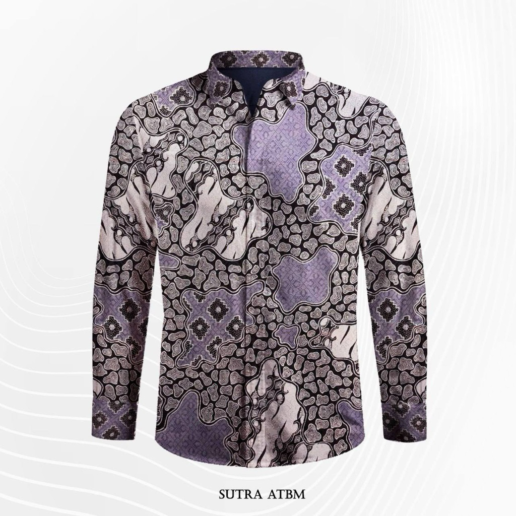 KAIN BATIK TULIS SUTRA ATBM ASLI PEKALONGAN - AM 12