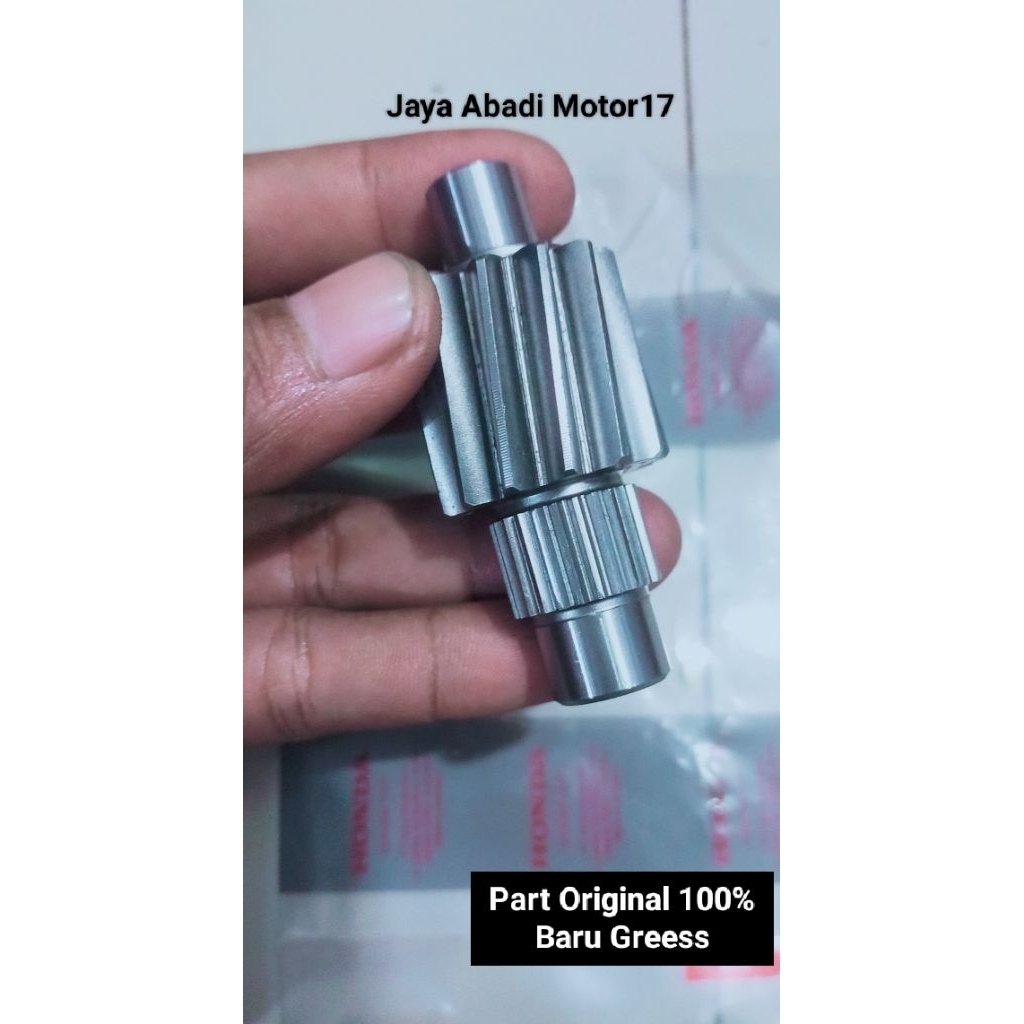 GIGI GEAR RASIO KECIL GIGI COUNTER SAHFT 13T VARIO 125 KZR . PCX 150 CBU ( ORIGINAL )