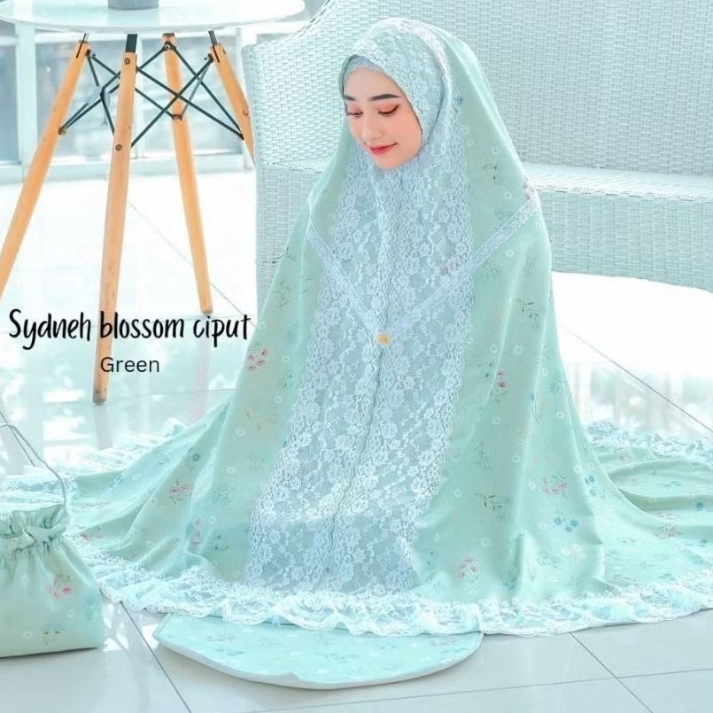 Mukena Set Sajadah Mukena Ciput Blossom Dalanova Cocok Untuk Hantaran Nikah dan Hadiah