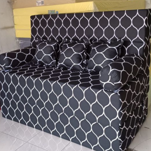 Sofabed Full Busa INOAC / YUKATA uk 200x180x30cm Cover Katun