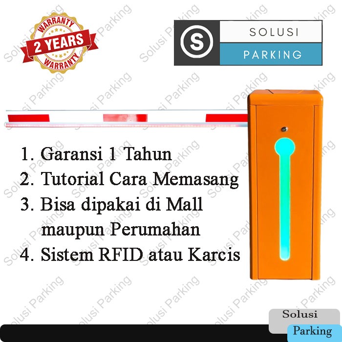 Barrier Gate BG80 DC / Palang Parkir / Portal Gate