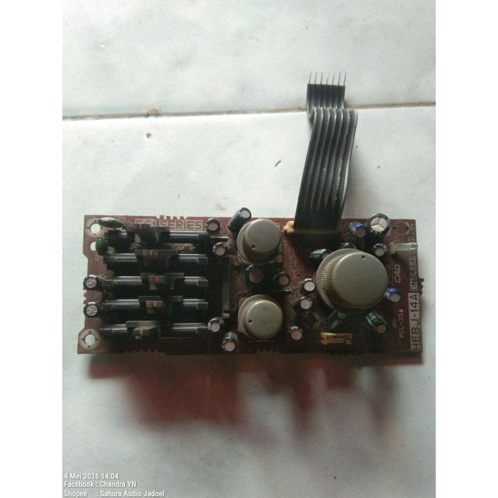 EQUALIZER TONE CONTROL POLYTRON PSC 722