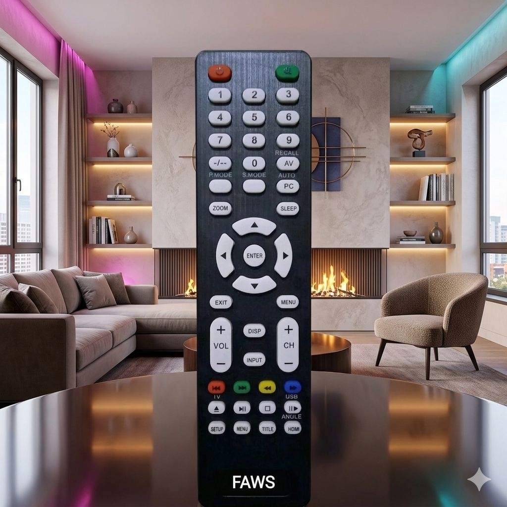 REMOT REMOTE TV FAWS LCD LED UNIVERSAL