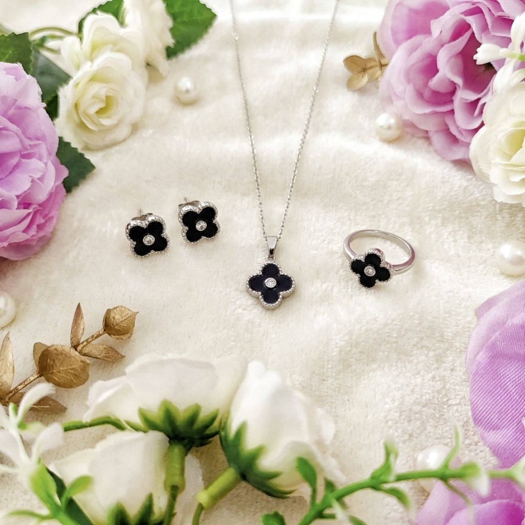 SET Perhiasan VC Titanium Import Asli