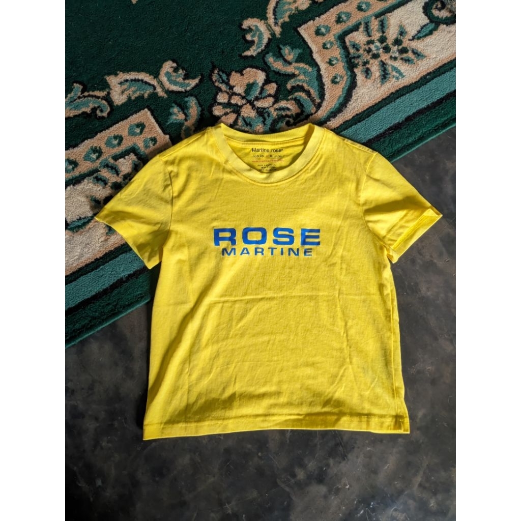 Martine rose shrunken tees ss24