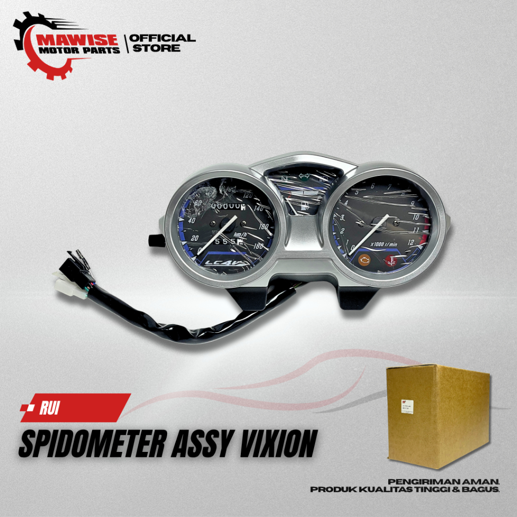 SPIDOMETER ASSY VIXION - SPIDO SPEEDO METER SPEEDOMETER MOTOR VIXION OLD LAMA