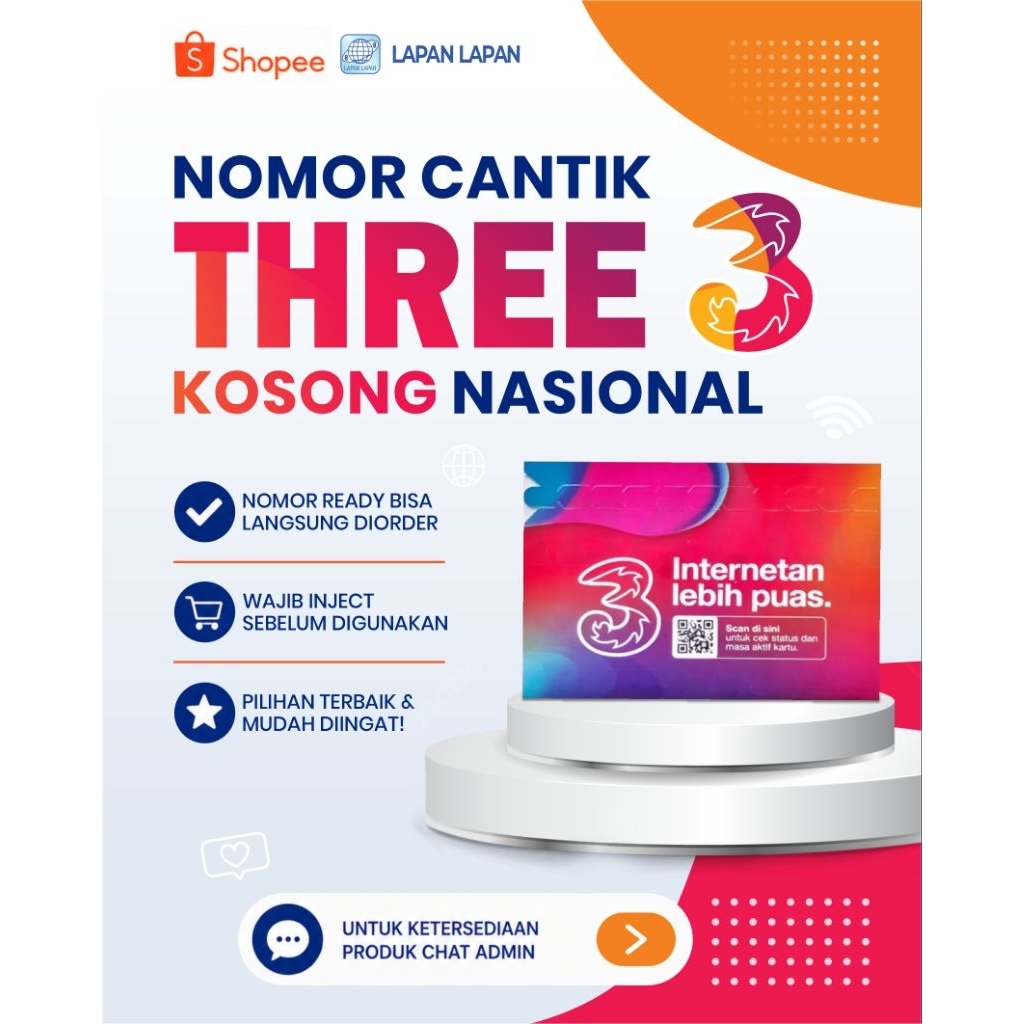 NOMOR CANTIK PERDANA TRI