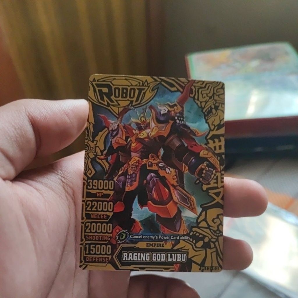 hero of robots legend raging god lubu