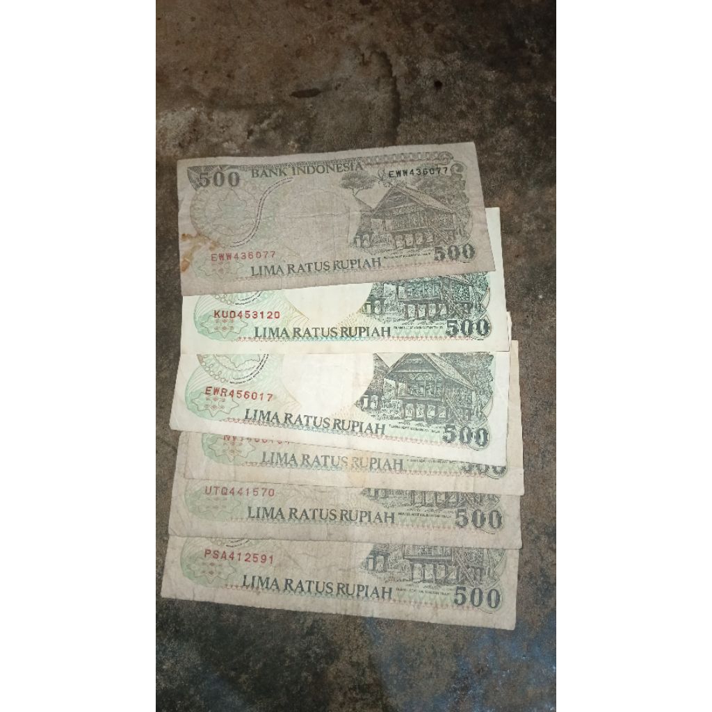 Uang 500 Orang Utan 1992