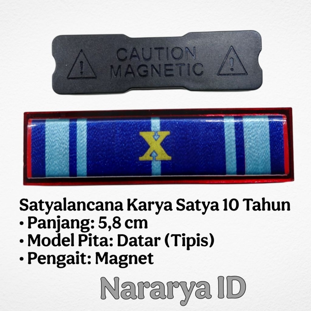 [NARARYA ID] Satya Lencana Karya Satya X 10 Tahun ASN PNS Satyalancana