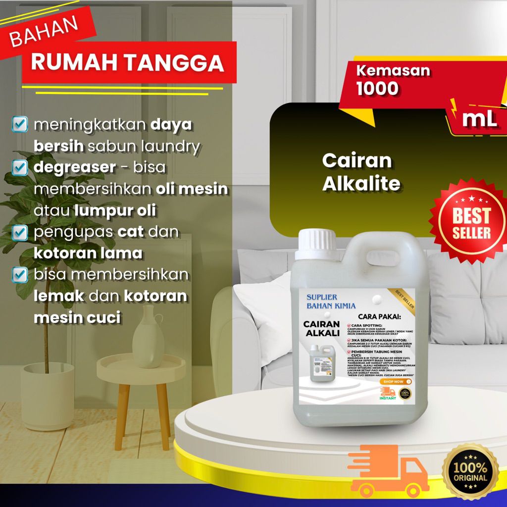 Cairan Alkalite Alkalit | Booster Deterjen Pakaian | Penghilang Noda Laundry