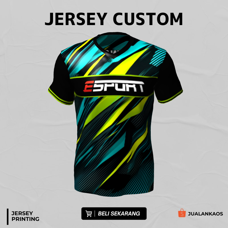 Kaos Jersey Gaming Esports Bisa Custom 224