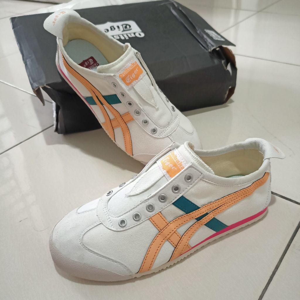 New Onitsuka Tiger Mexico 66 Sepatu Cewek Onit SlipOn Sneakers