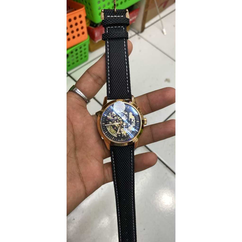 New Jam tangan Patek Philip skeleton tourbillon 42MM Automatic