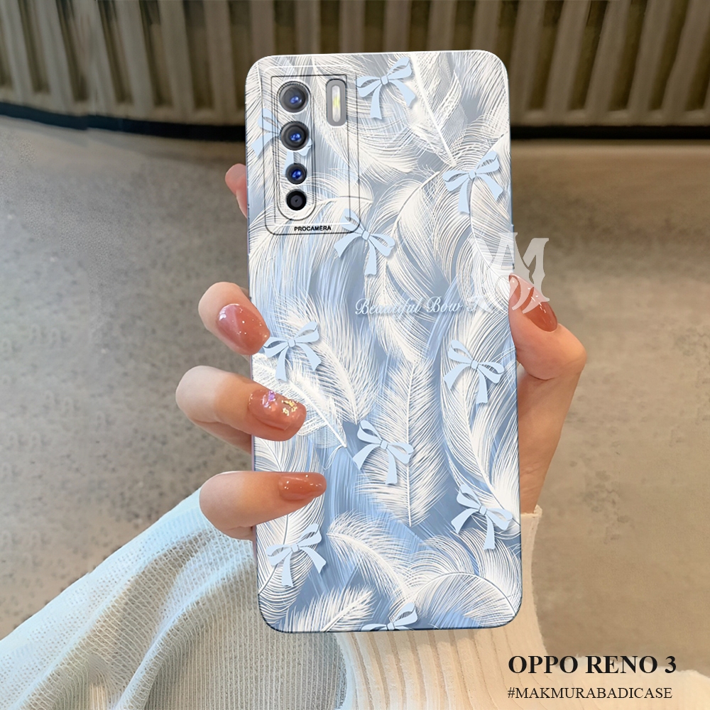 Case Oppo Reno 3 4G - Oppo A91 Cassing Handphone Aesthetic - Silikon Tpu - Case Hp Karakter