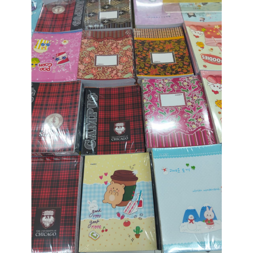 TBMO Pack Buku Tulis OKEY 38 Lembar / Buku Tulis Okey 38
